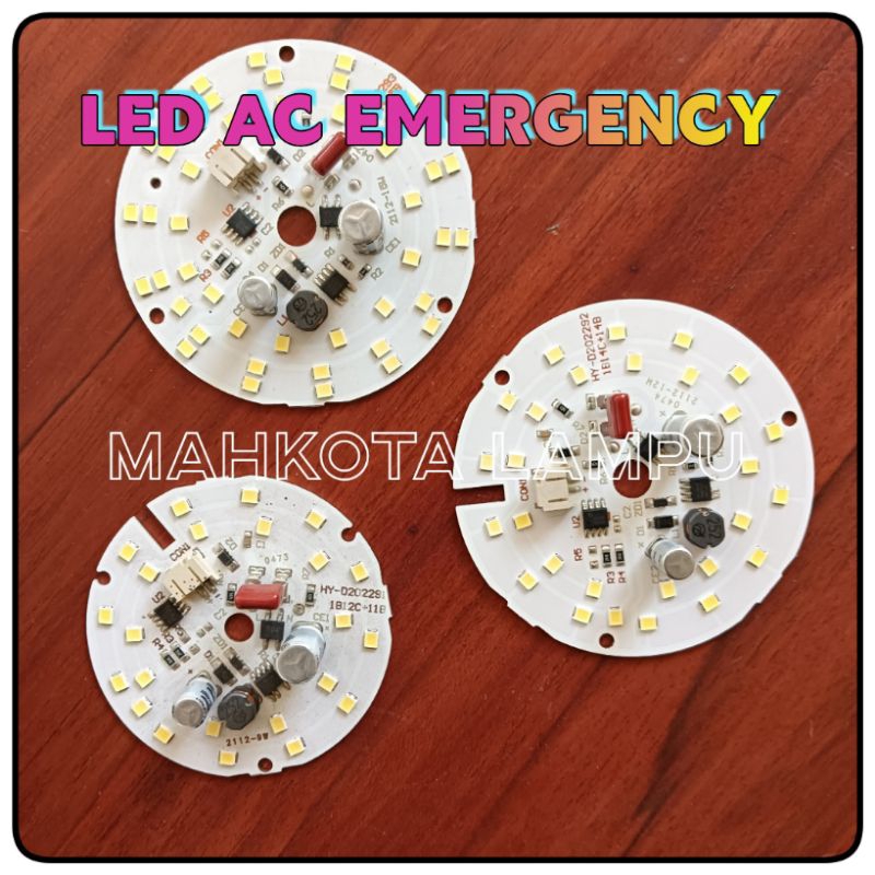 PCB LAMPU EMERGENCY 7W 9W 12W 15W