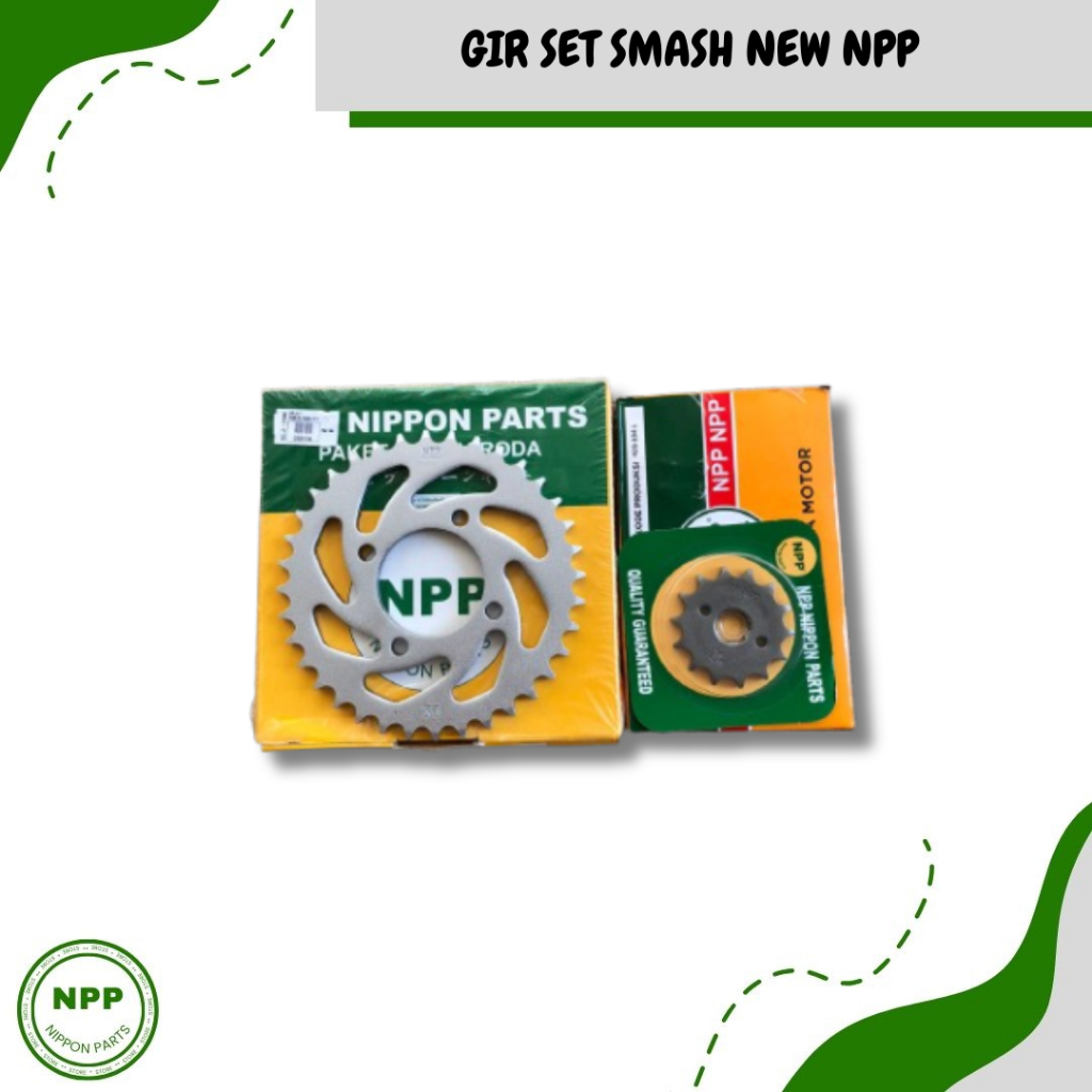 NPP Gir Set Smash New || Gir Paket Gir Set Suzuki Smash New Satu Set