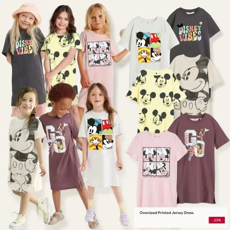 Dress Anak Perempuan - Girls Dress HM Size 5-10 Tahun