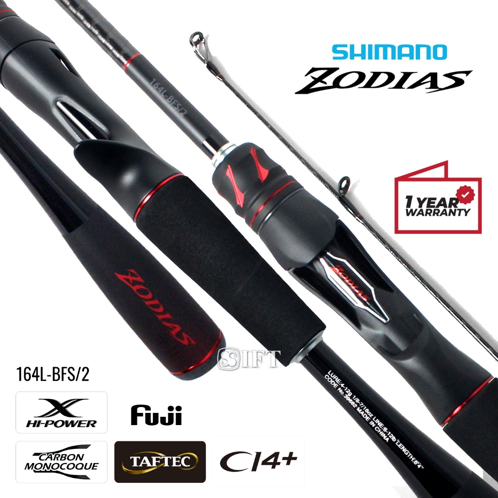 Joran BC SHIMANO ZODIAS 164 166 167 168 1610 172 176 CI4+ Baitcasting IFT