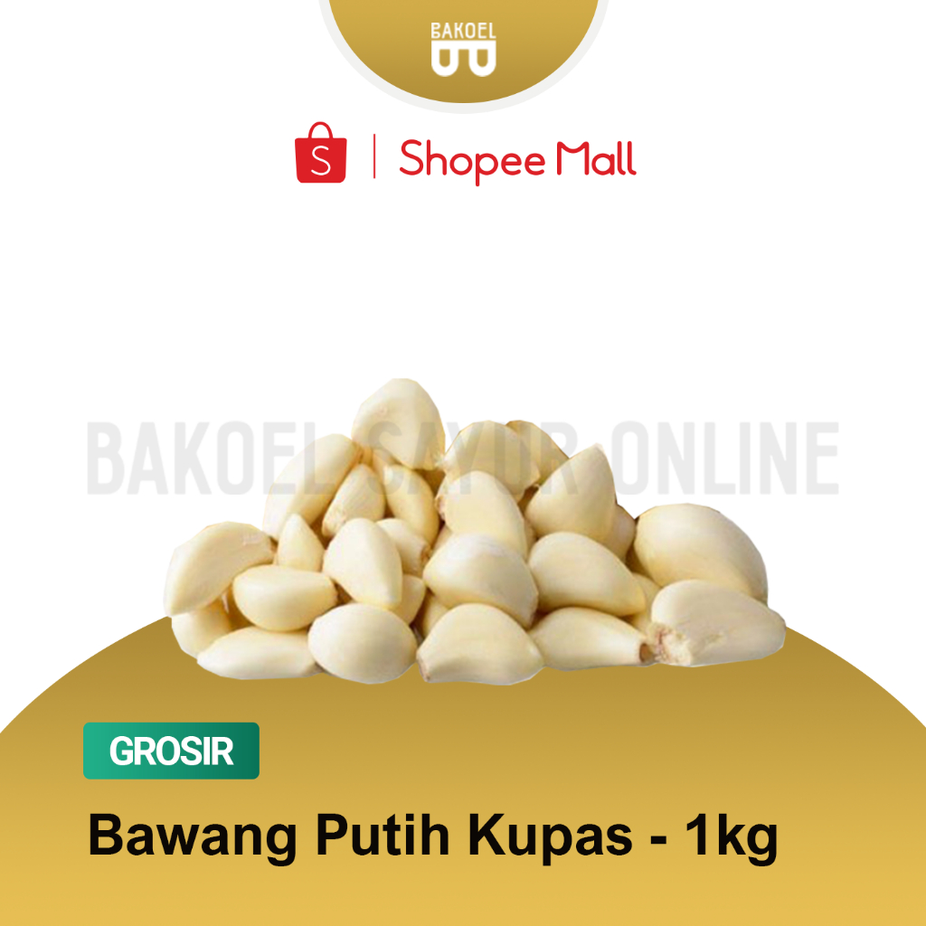 

Bawang Putih Kupas - Grosir 1 Kg