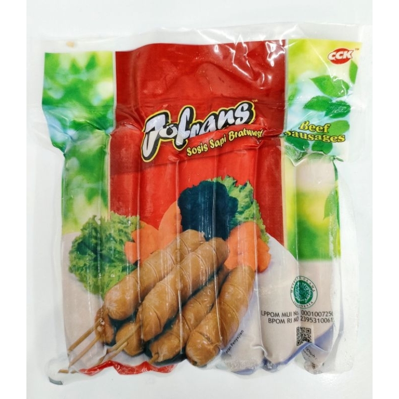 

Jofrans Sosis Bakar Sapi / Ayam / Ayam Mini 500g