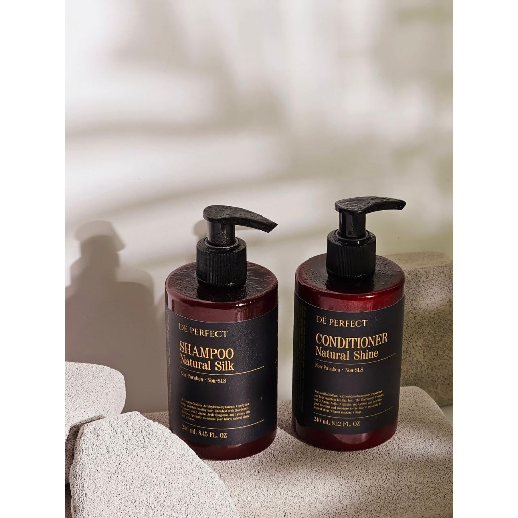 De Perfect Shampoo Natural Silk 250ml || Non Paraben || Non SLS