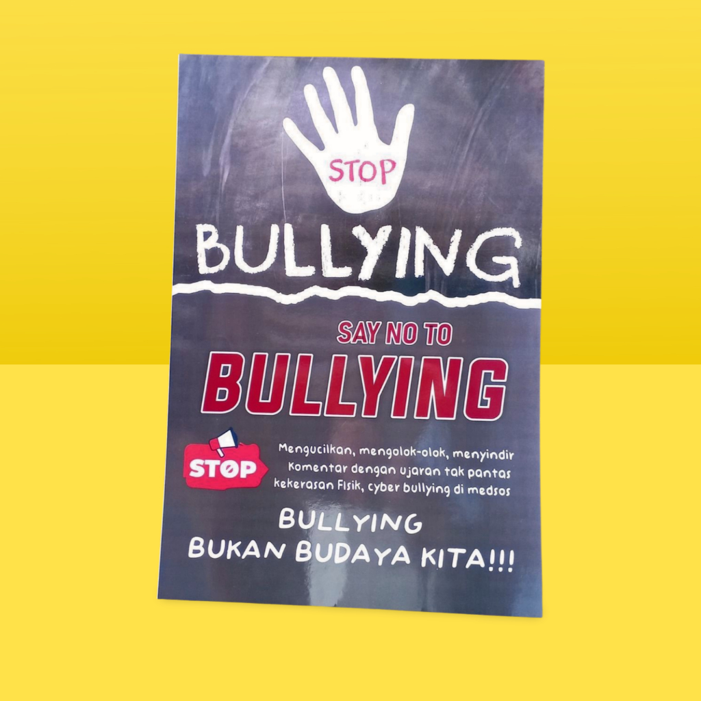 Poster Stop Bullying | Poster STOP Bullying | Say No To Bullying | Edukasi Sekolah