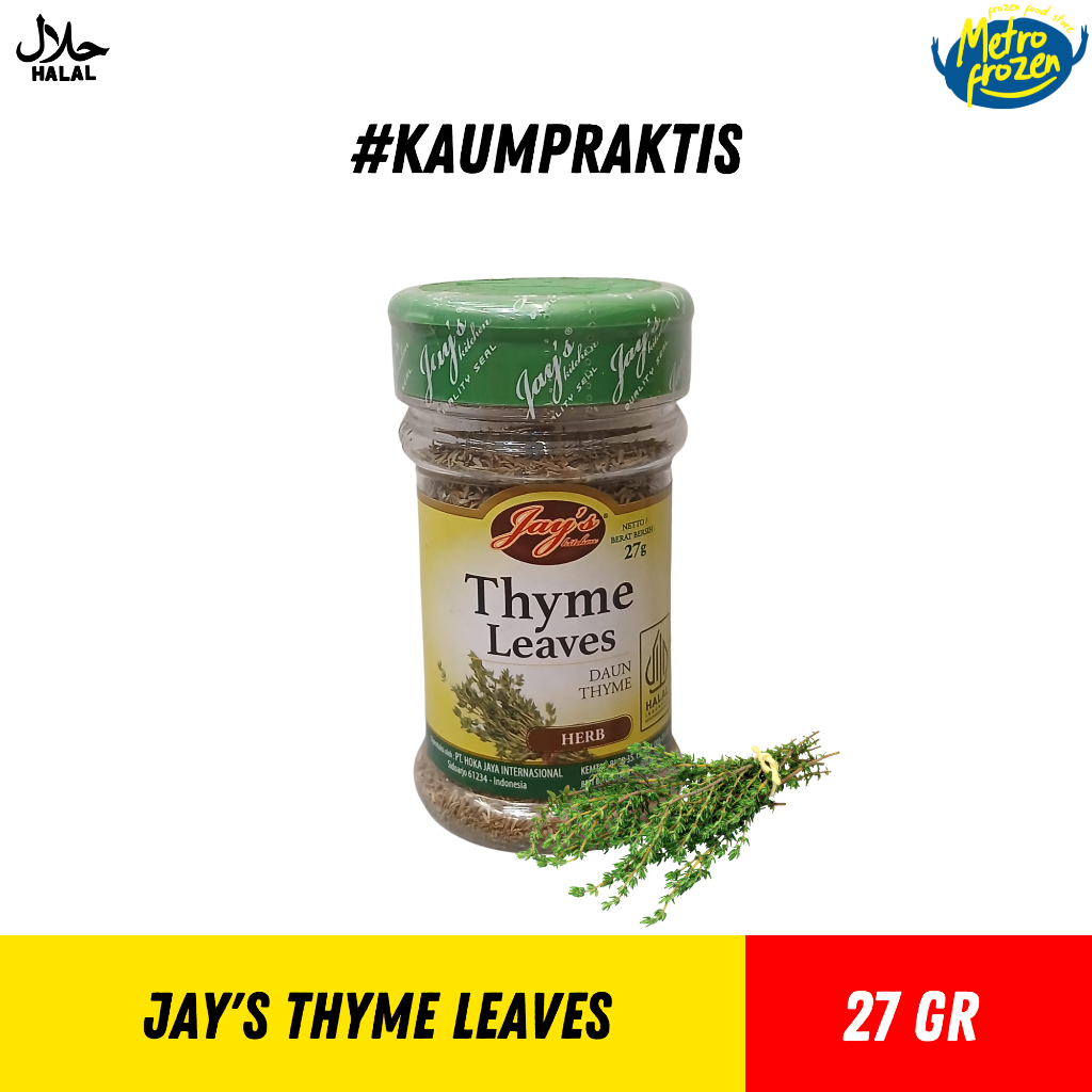 

JAY's Thyme Leaves 27gr