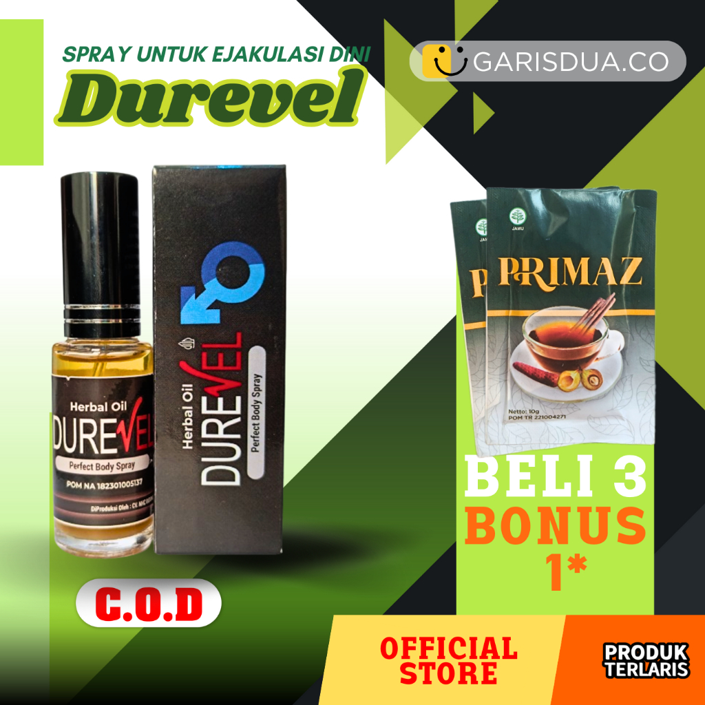 🅳🆄🆁🅴🆅🅴🅻 DUREVEL SPRAY ASLI ORIGINAL  DUREVEL SPRAY ORIGINAL OBAT Herbal obat kuat oles obat kuat pri