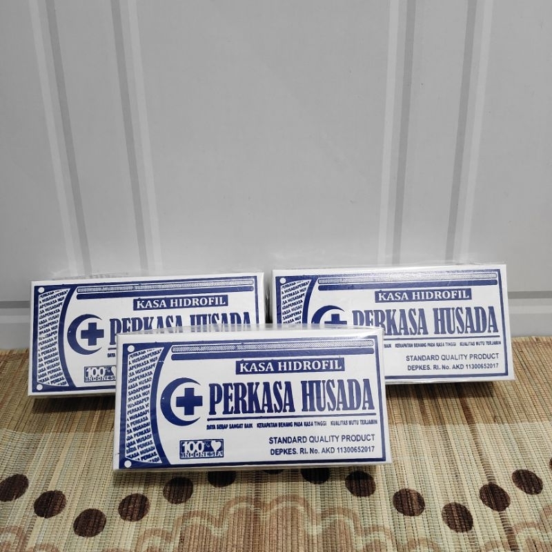 Kasa Steril/Kasa Hidrofil Perkasa Husada 1kotak (ECER)