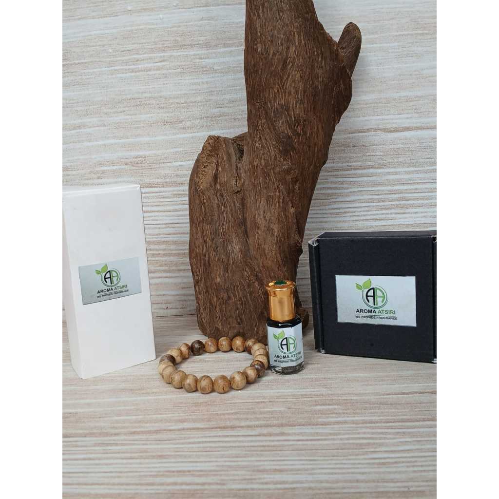 Minyak Gaharu Merauke 6ml + Gelang Gaharu Merauke 10mm