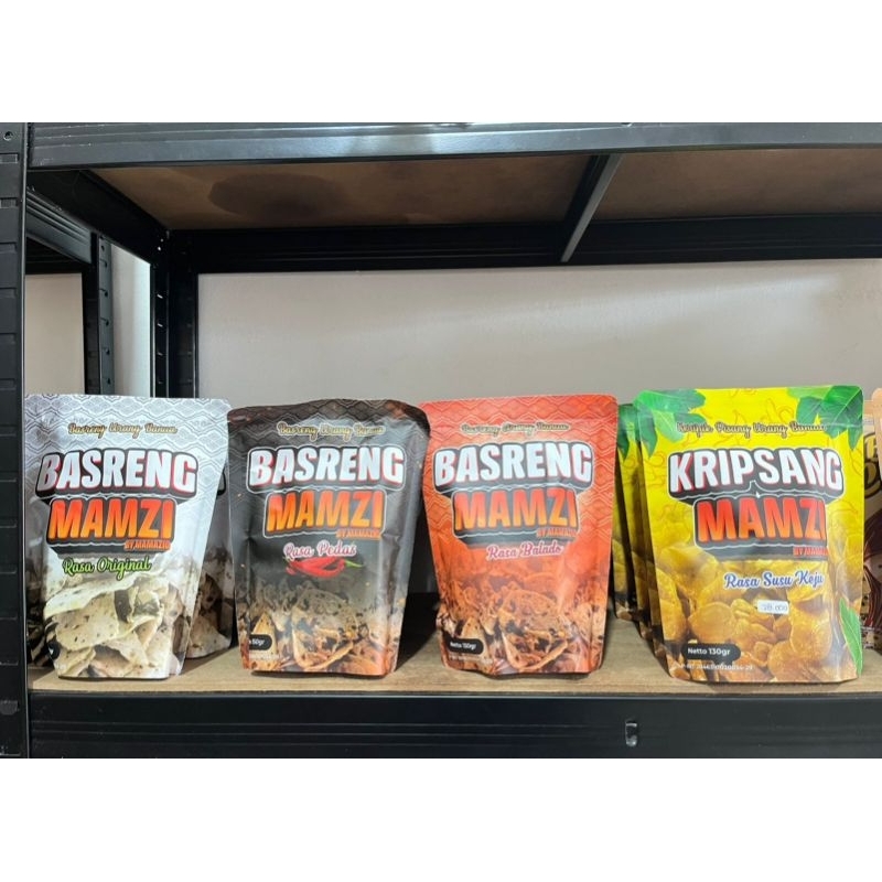 

Basreng Pisang Mamzi Mama Zio 150 Gram
