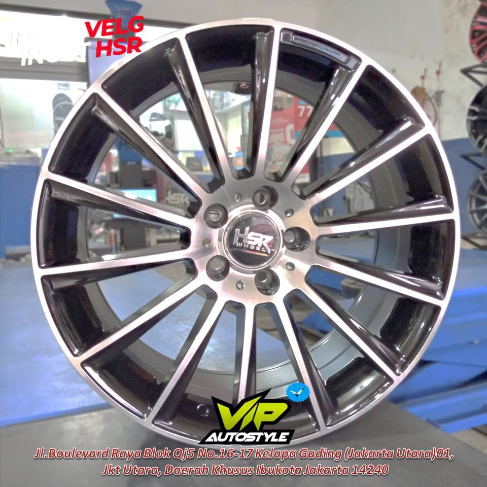 HSR ROSTOCK BLADE R19 - Velg Mobil Mercy, Innova Zenix, Audy a4, Civic Ring 19 - HSR Jakarta