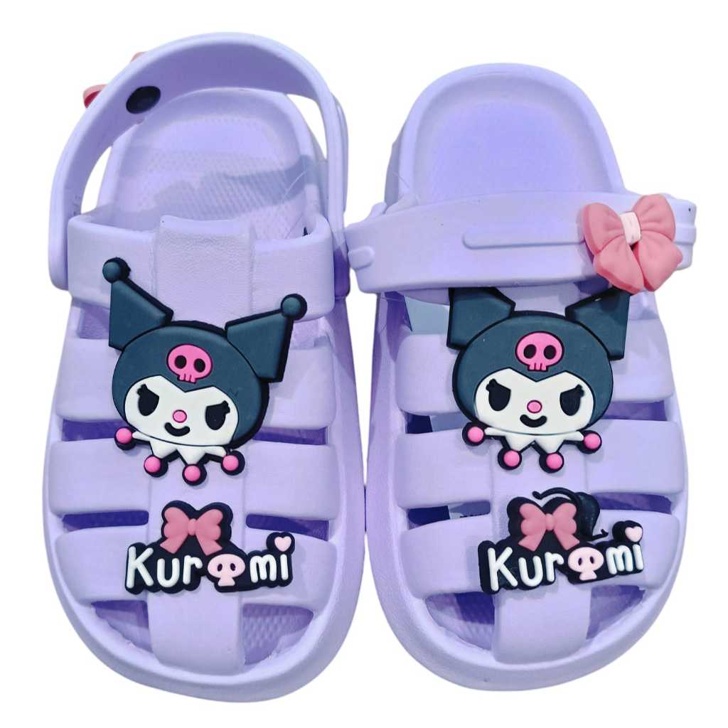Porto Sepatu Sandal Anak Perempuan Karakter Kuromi Art. 3047K-1 Size 24-29