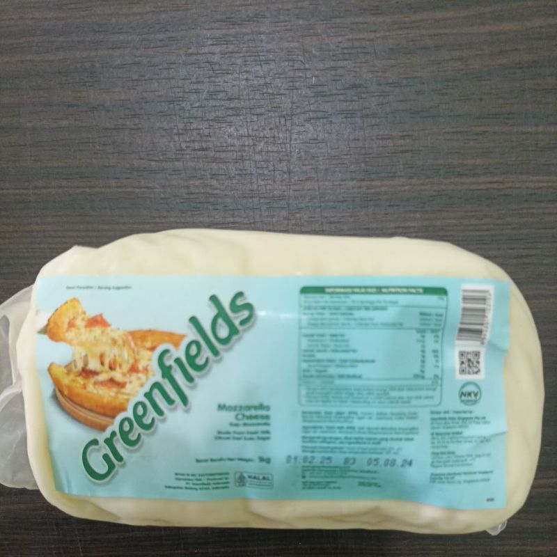 

mozzarella greenfields kemasan 1kg | INSTANT ONLY!!