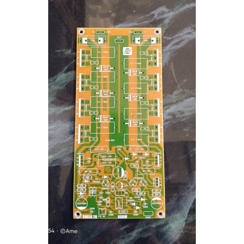 PCB Power 600W SOCL 506 2U 4 Set Transistor Final.