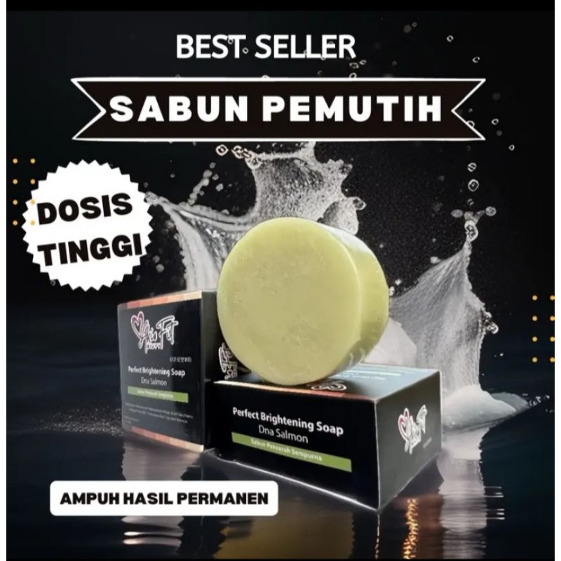 ❣️Terbaru Viral ❣️Sabun Pemutih badan dan wajah AKIOFIT Biuty Soap Acid Arbutin Tranexamic tubuh men
