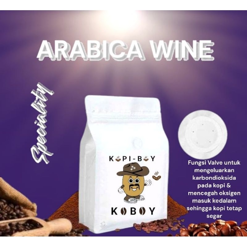 

Biji Kopi / Coffee Speciality Arabica Wine