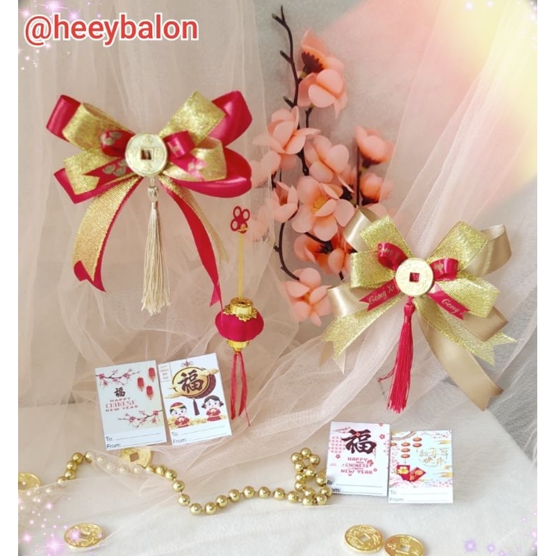 Ready FREE HANGTAG Pita Imlek |Pita Lebaran|Pita Parcel Imlek|Pita Hampers|Pita Jadi| Bros | Aplikas