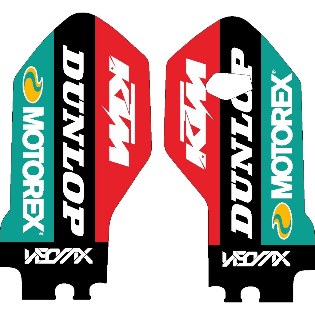 STIKER DECAL COVER SHOCK KTM 85 SX 2020