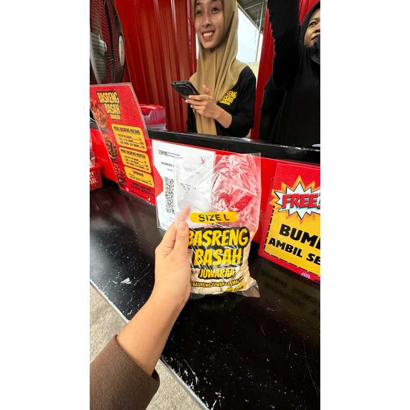 

Basreng Vakum Size L