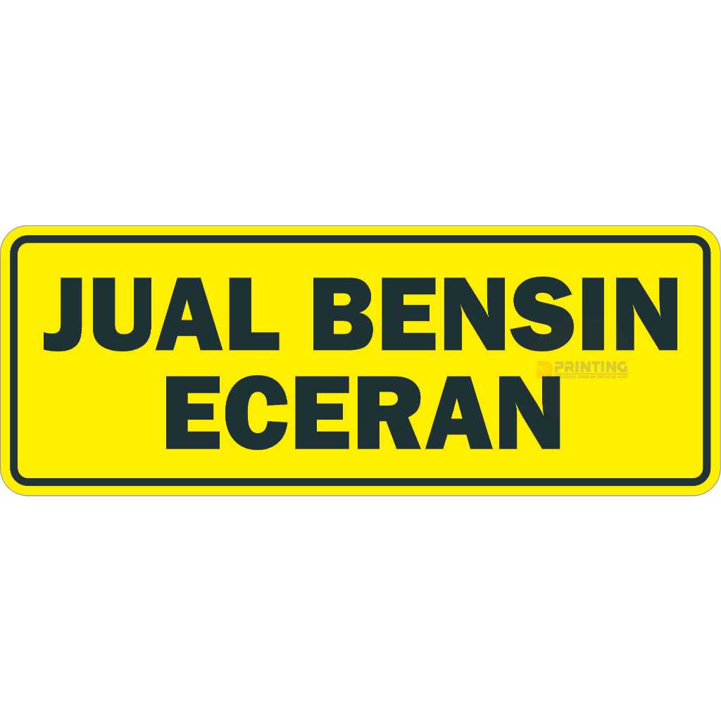 

STIKER PENANDA JUAL BENSIN ECERAN