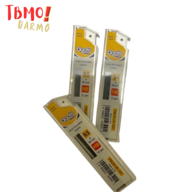 

TBMO AGATIS PRIME REFILL 2B/HB LEAD PENCIL 0.5 MM IN TUBELY
