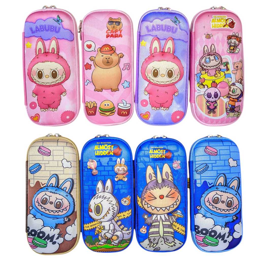 

Kotak Pensil 3D Tempat Pensil Labubu