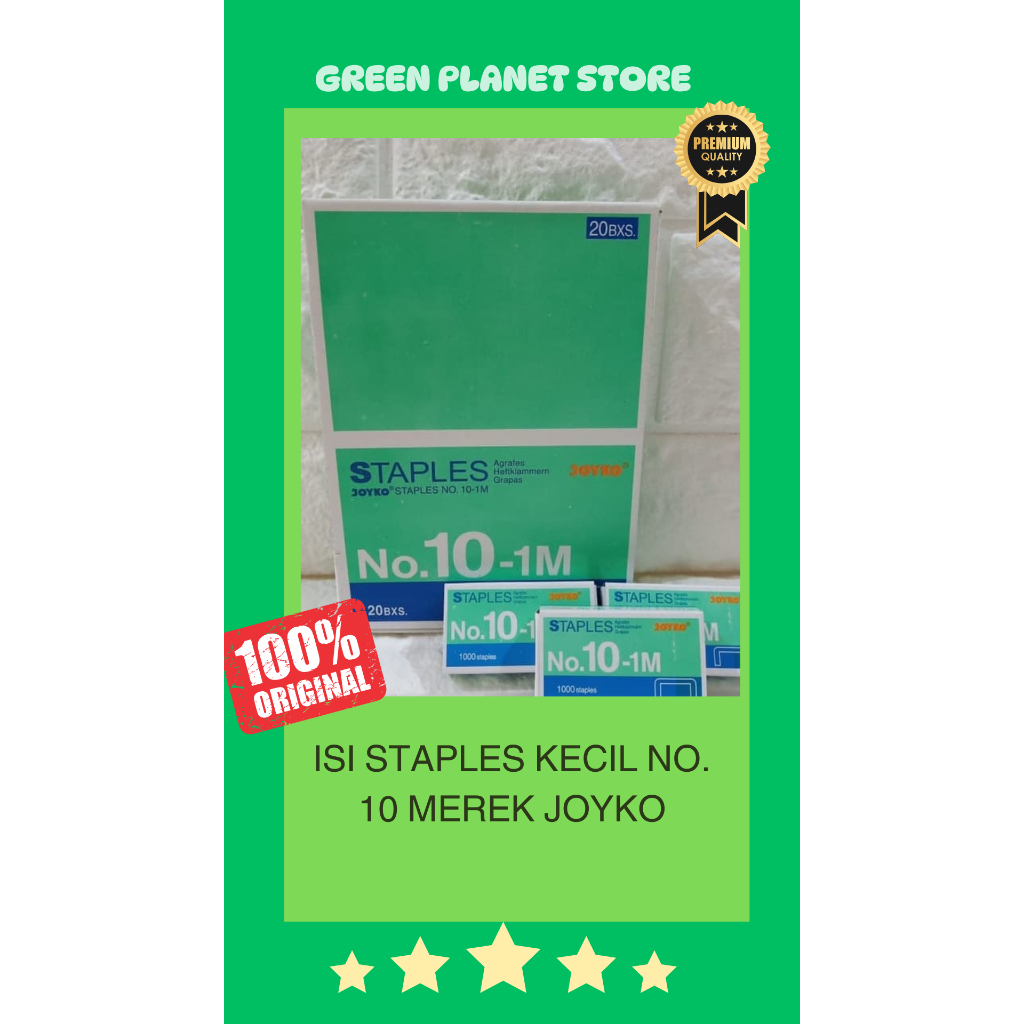 

Isi Staples Kecil No. 10 Merek Joyko