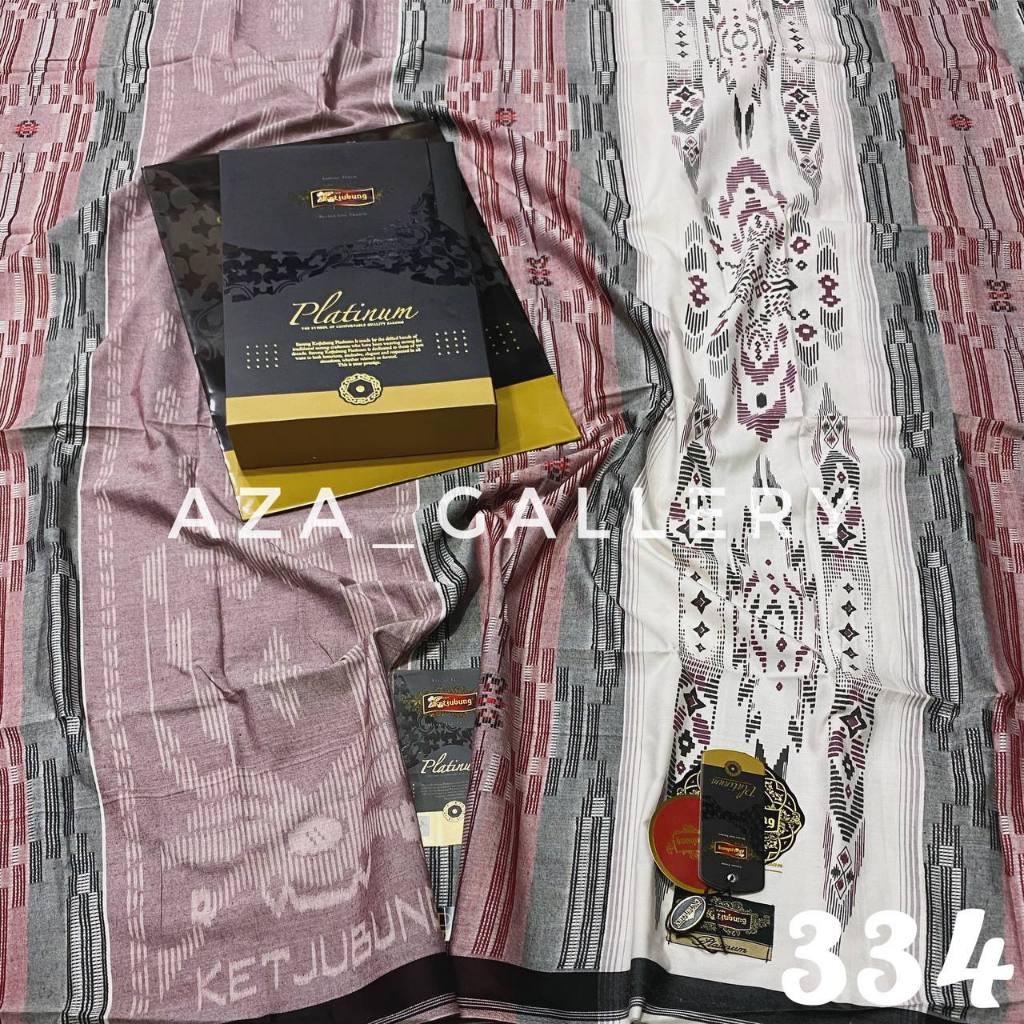 SARUNG KETJUBUNG PLATINUM GOLD ORI/Grosir Sarung/Sarung Ketjubung Murah Platinum Grade Gold