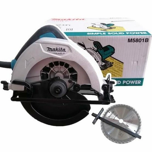 Makita 5801 Maktec MT583 Mesin Gergaji Potong Kayu Maktec MT 583 Sirkel Makita 5801 - Circular Saw 7