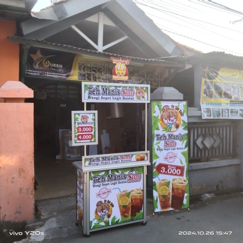 Booth Portable Es Teh Solo