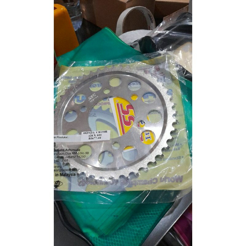 gear belakang cb150r new 2021 428-44t sss