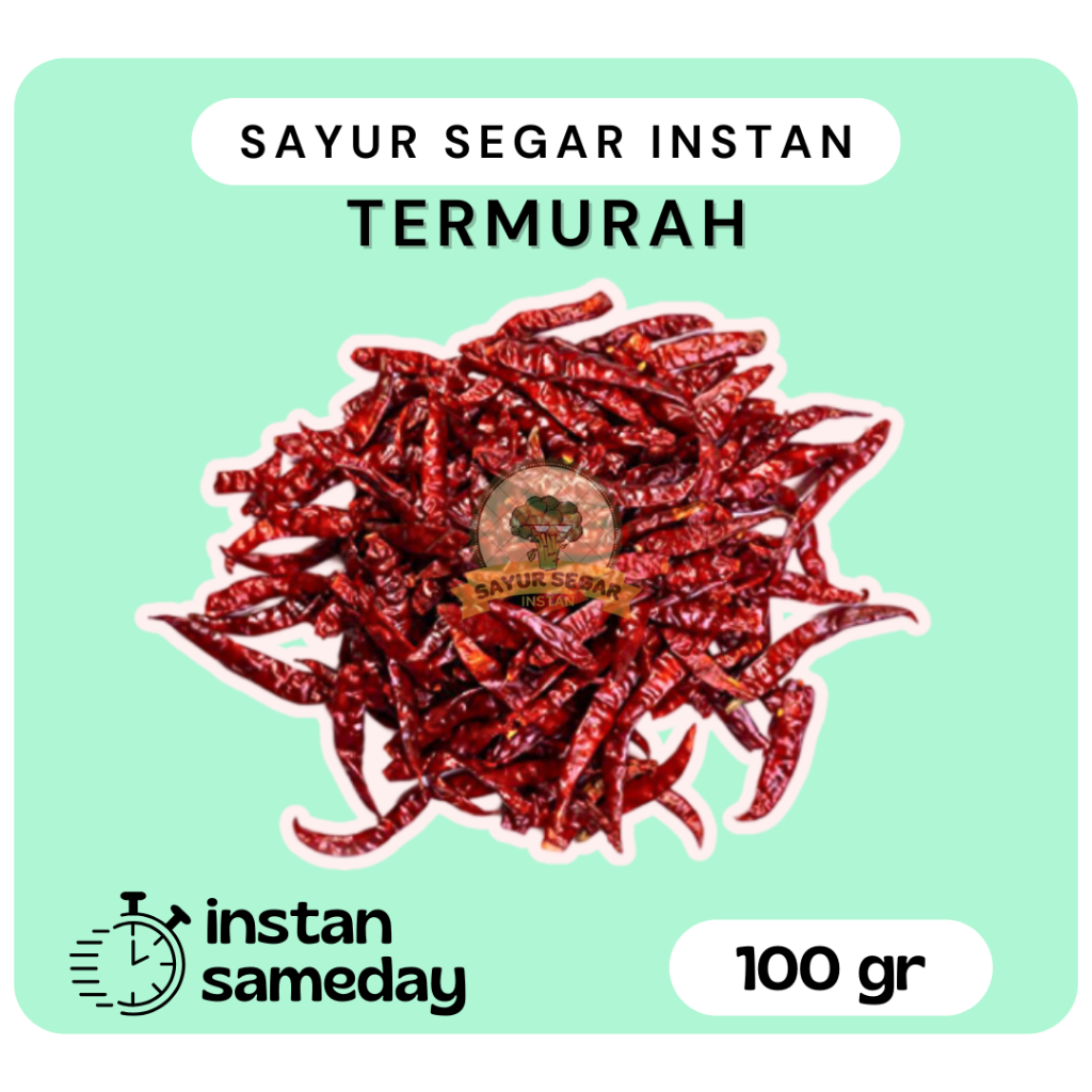 

Cabe Merah Keriting Kering - 100 gr