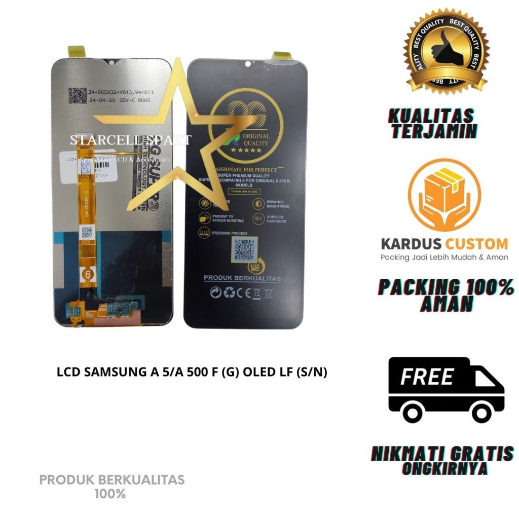 LCD SAAMSUNG A 5/A 500 F (G) OLED LF (S/N)