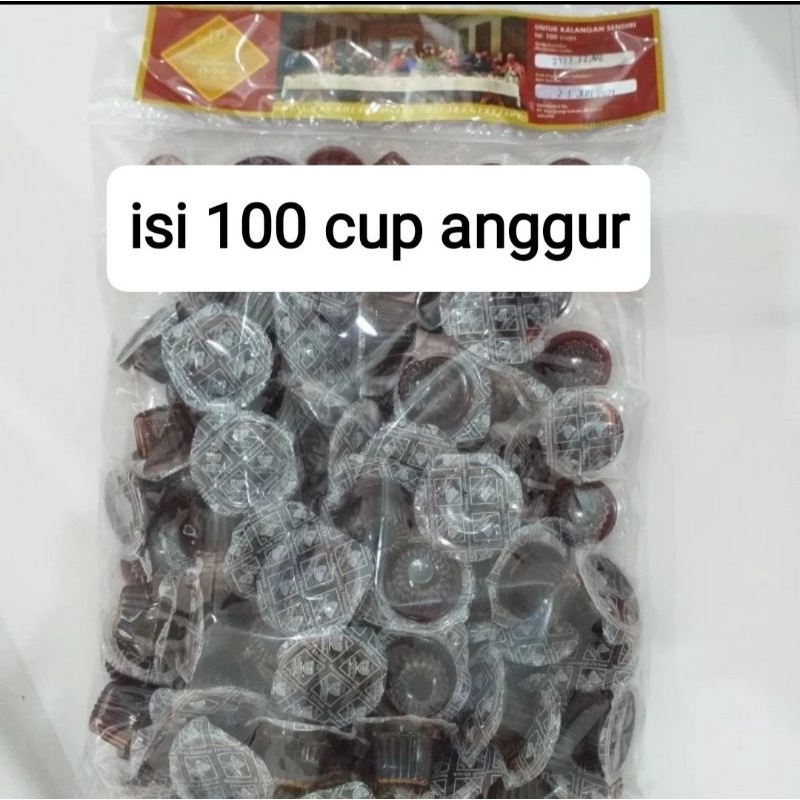 Anggur Perjamuan Kudus Cup Ros Gung isi 100pcs murah