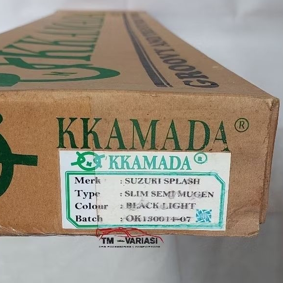 Talang Air KKMADA Slim Semi Mugen Flat Rata Suzuki Splash