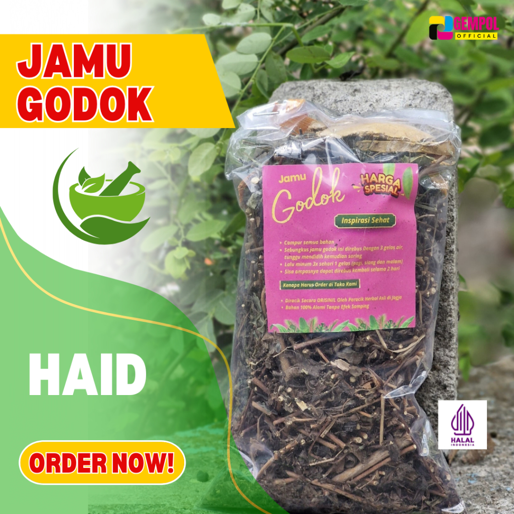 

JAMU GODOK MELANCARKAN RASA NYERI/ JAMU HERBAL 100 % AMPUH