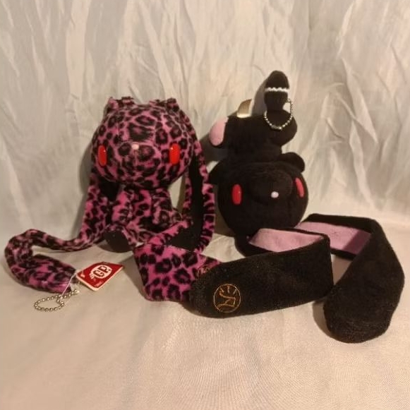 Boneka Gantungan Kunci & Kaca Gloomy Bear