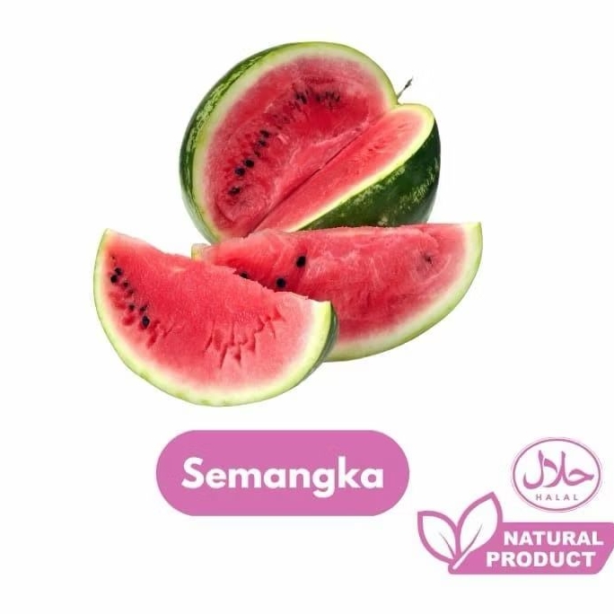 

Buah Semangka Manis Merah Super 1Pcs | PanganFresh