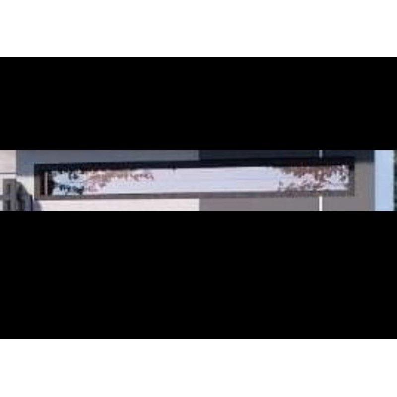 Kaca Mati / Jendela Mati Alumunium uk. 248 x 35 cm