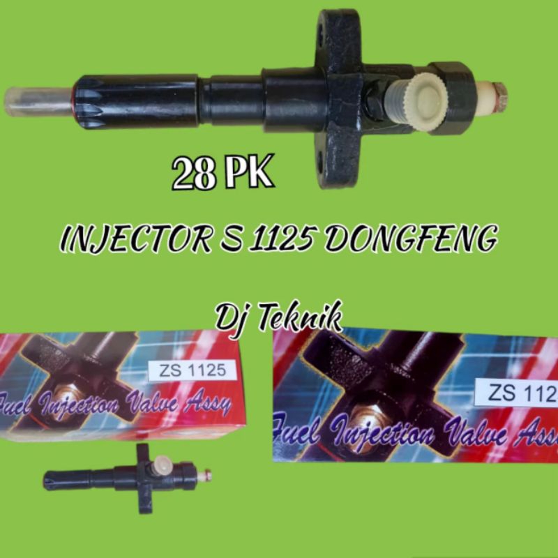 INJEKTOR MESIN DIESEL DONGFENG S 1125 / ZS 1125 / ZH 1125