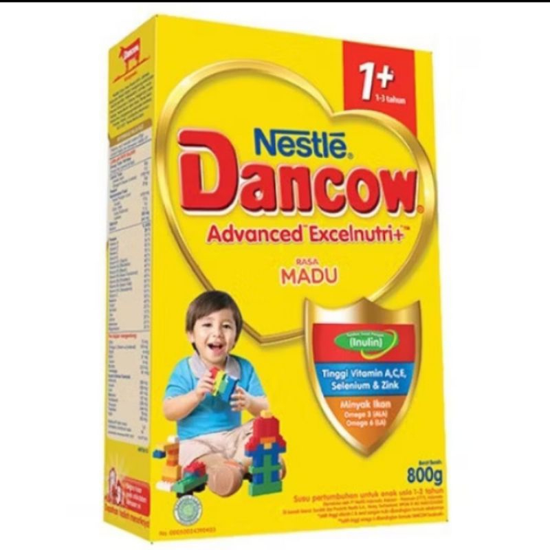 

DANCOW 1+ rasa madu/vanila 750Gr (Kemasan Baru)