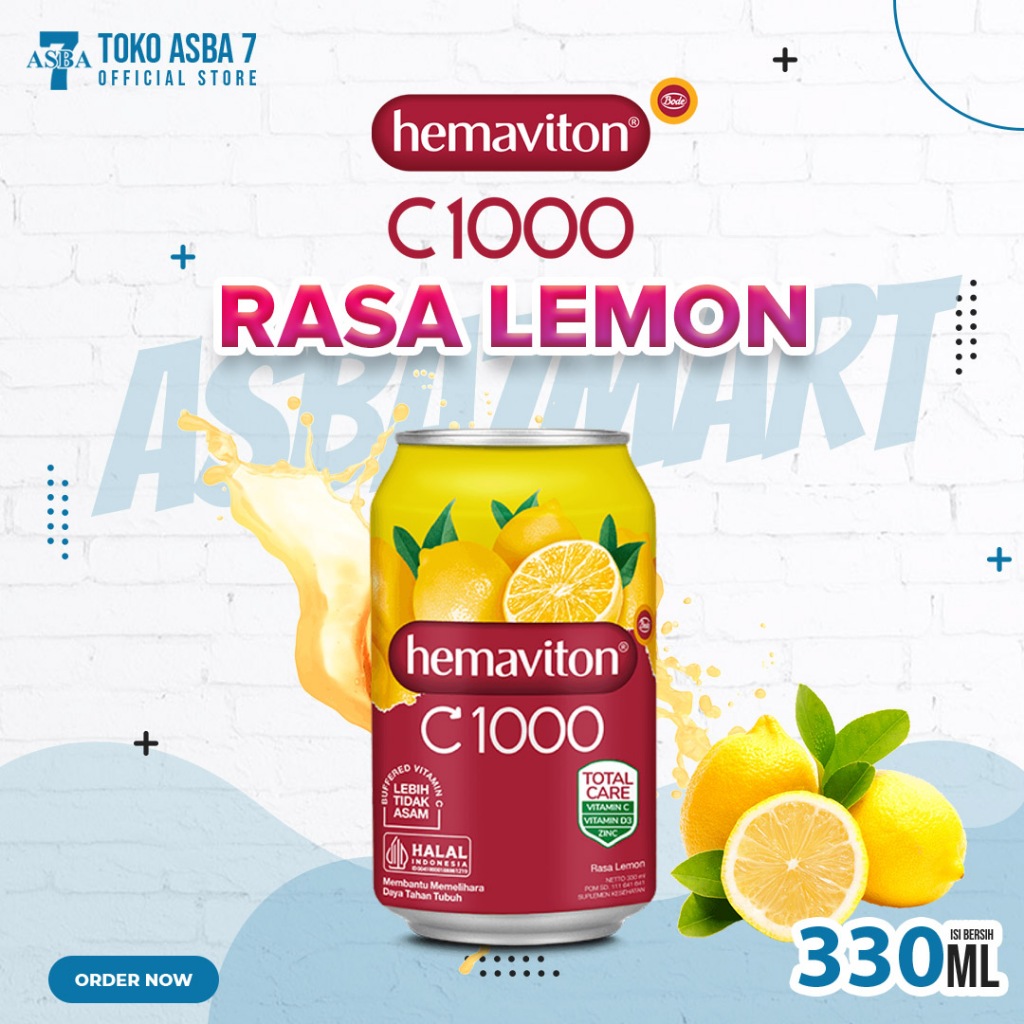 

HEMAVITON C1000 RASA LEMON 330ML