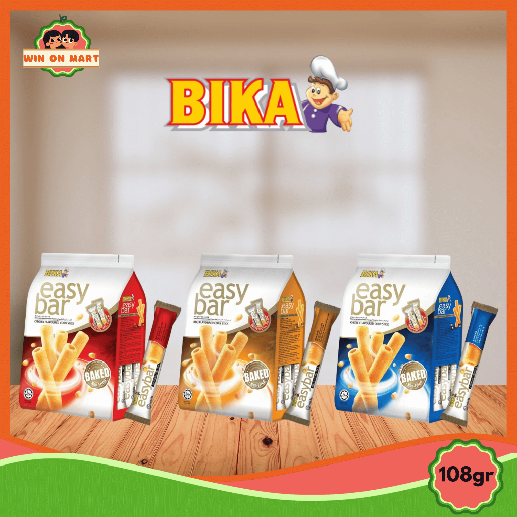 

Stick Jagung | Bika Easy Bar 108gr | Ayam | BBQ | Keju