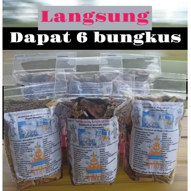 RAMUAN 41MACAM AKAR HERBAL OBAT SEMUA JENIS PENYAKIT