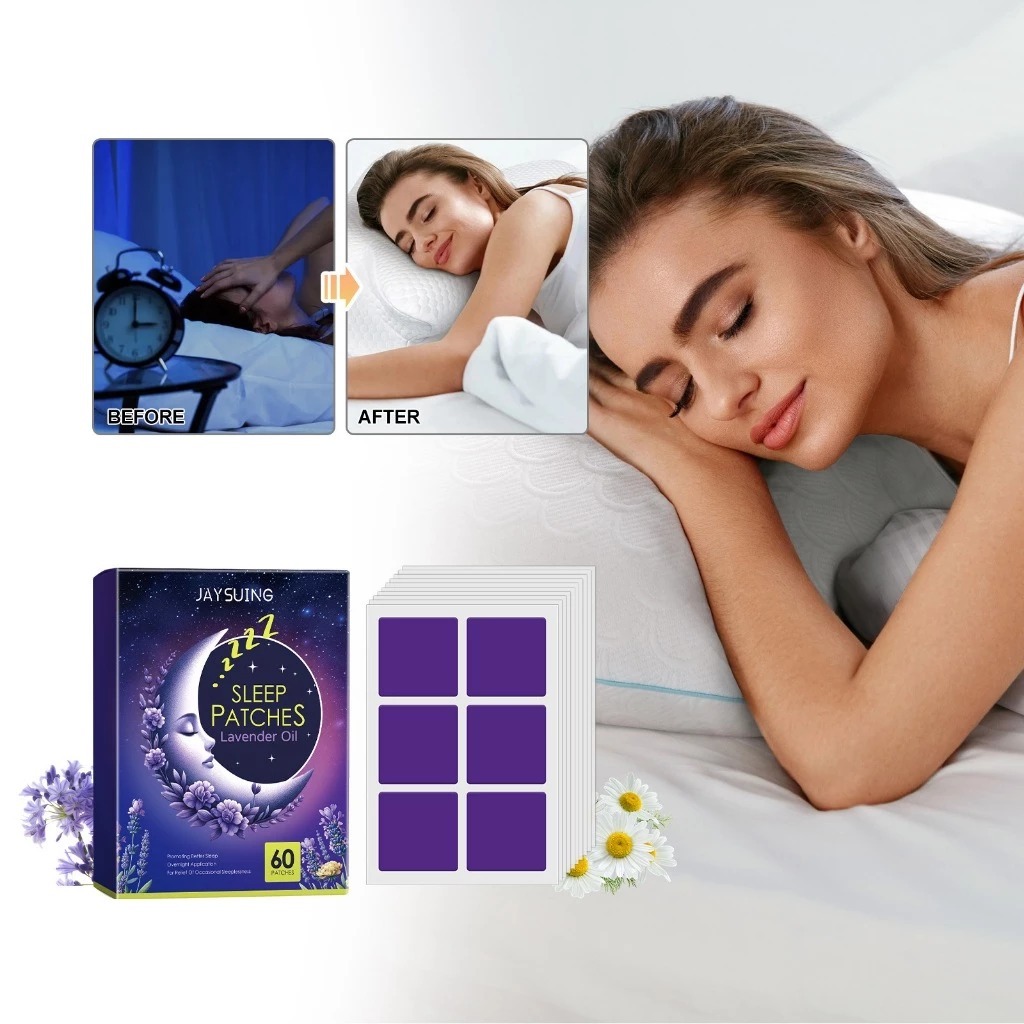 Sleep Patch 60pcs/Sleep Patch Plaster Bantu Tidur Atasi Insomnia RB7