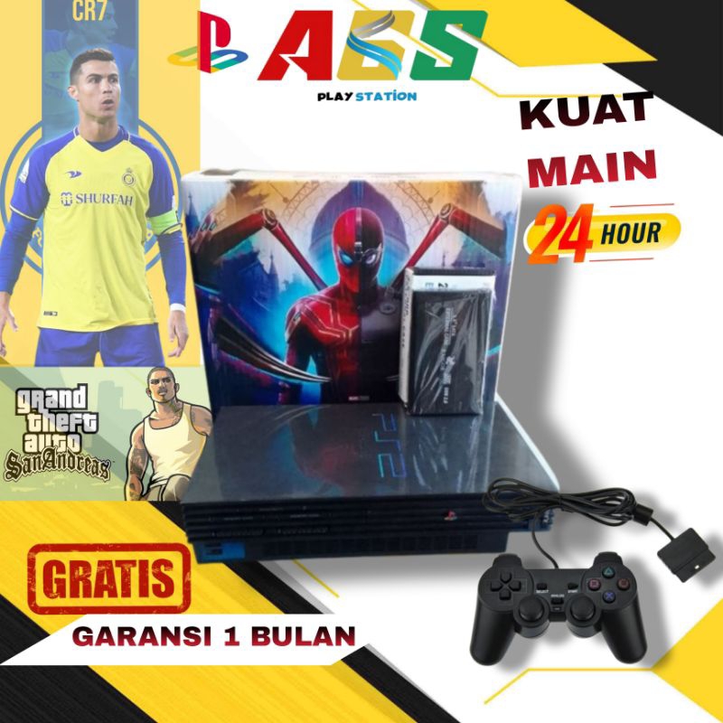 Paket Lengkap Sony Playstation 2 /Ps2 hardisk EXTERNAL