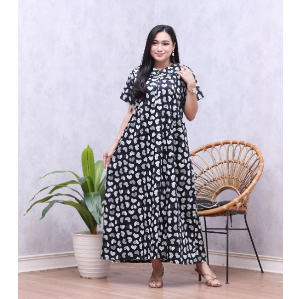 Kirana Dress | Daily Wear | Model K Asma | Homewear Homedress Cantik