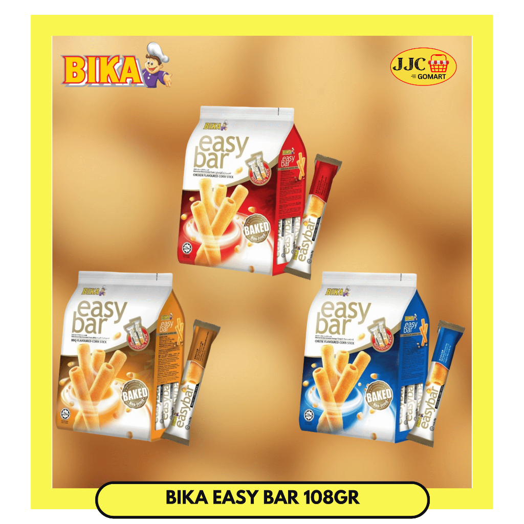 

Bika Easy Bar 108gr | Ayam | BBQ | Keju