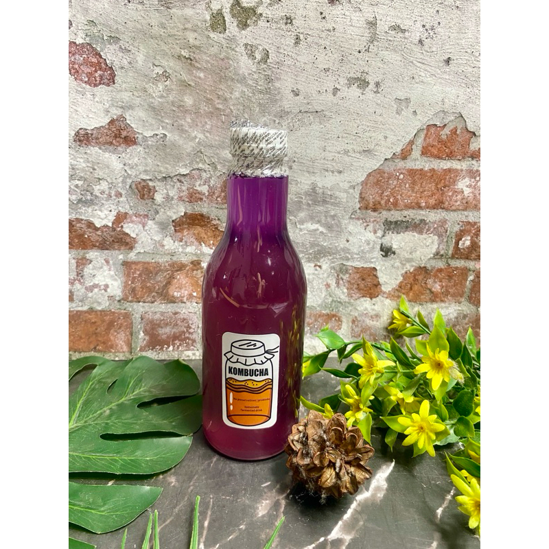 

kombucha butterfly pea bunga telang 500 ml