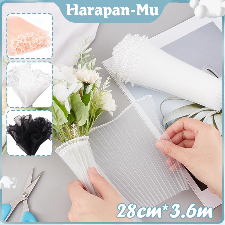 

Sekarang Ada Flower Wrapping Korean Curly Mesh Wave Kain Buket Bunga Renda Gelombang Flower Wrap Dekorasi