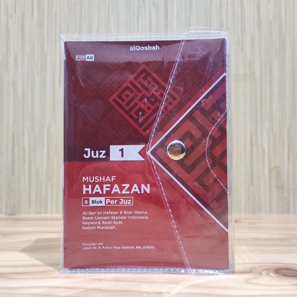 

KODE D8E A6 MUSHAF HAFAZAN 8 BLOK PER JUZ A6 SAKU Penerbit Al Qosbah